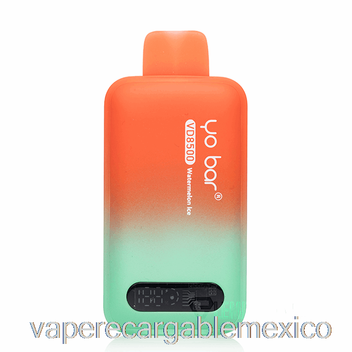 Vape Recargable Yo Bar Vd8500 Desechable Sandía Hielo